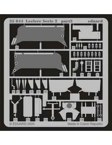 Leclerc Serie 2 für Tamiya Bausatz, 1/35 - Eduard Accessories 35844