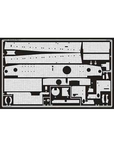 Zimmerit Tiger I für AFV Bausatz, 1/35 - Eduard Accessories 35850