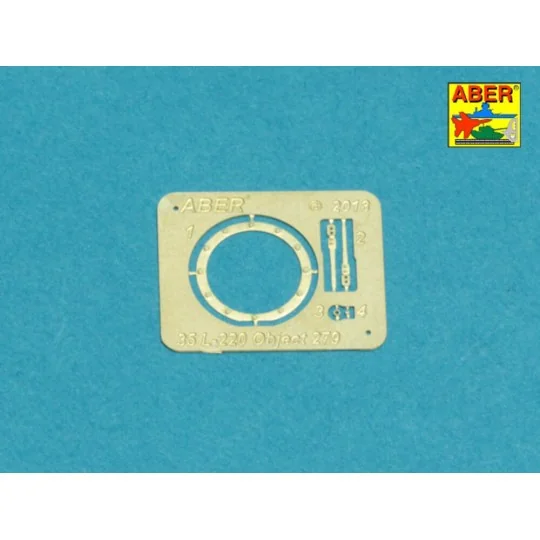 Armament for Soviet Heavy Tank OBJECT 279 1x130mm, 2x14,5mm - Aber ...