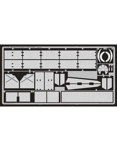 Zimmerit Panther Ausf.A late für Dragon-Bausatz 6358, 1/35 - Eduard...