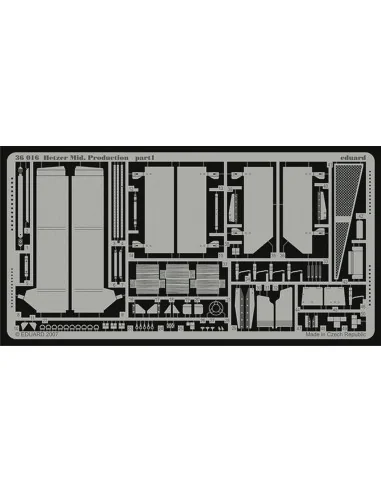Hetzer Mid. Production für Tamiya Bausatz, 1/35 - Eduard Accessorie...