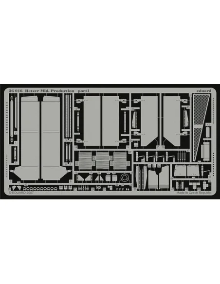 [NO_DESC] Hetzer Mid. Production für Tamiya Bausatz, 1/35 - Eduard ...