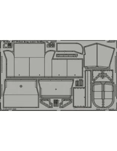 M-7 Priest deep water fording eq. für Academy Bausatz, 1/35 - Eduar...