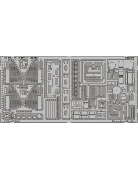 M-1130 CV (TRU), 1/35 - Eduard Accessories 36107