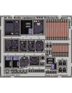 Radio equipment WWII Wehrmacht - colour, 1/35 - Eduard Accessories ...