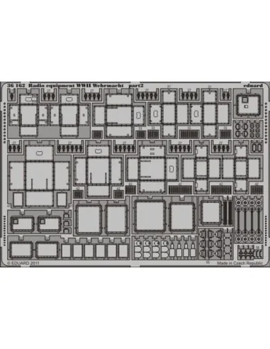 Radio equipment WWII Wehrmacht - colour, 1/35 - Eduard Accessories ...