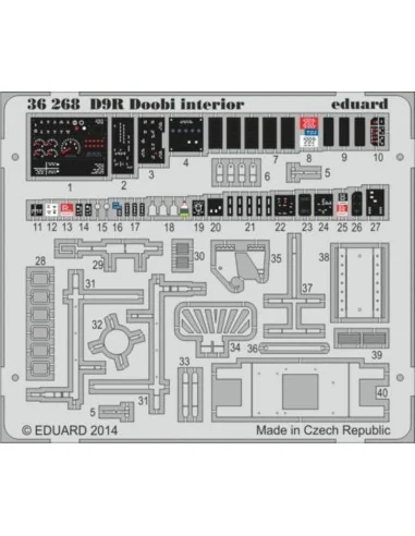 D9R Doobi interior for Meng, 1/35 - Eduard Accessories 36268