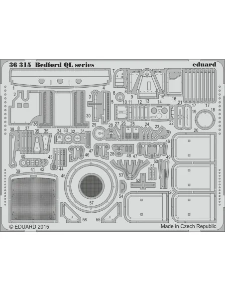Bedford QL series for IBG, 1/35 - Eduard Accessories 36315