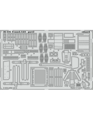 [NO_DESC] Fennek LGS for Trumpeter, 1/35 - Eduard Accessories 36316
