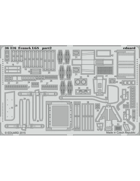 Fennek LGS for Trumpeter, 1/35 - Eduard Accessories 36316