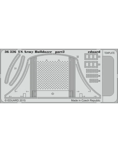 [NO_DESC] US Army Bulldozer for Mini Art, 1/35 - Eduard Accessories...
