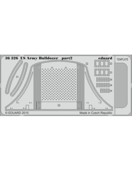 [NO_DESC] US Army Bulldozer for Mini Art, 1/35 - Eduard Accessories...