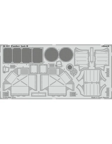 Panther Ausf.D for Tamiya, 1/35 - Eduard Accessories 36327