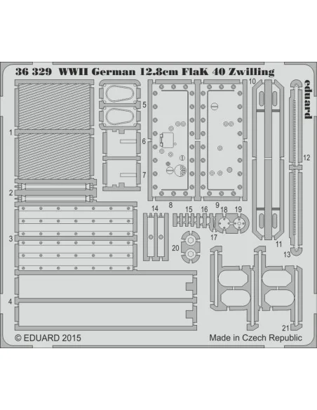 [NO_DESC] WWII German 12, 8cm Flak 40 Zwilling f.Ta Takom, 1/35 - E...