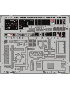 D9R Doobi w/armor slats-interior f.Meng, 1/35 - Eduard Accessories ...