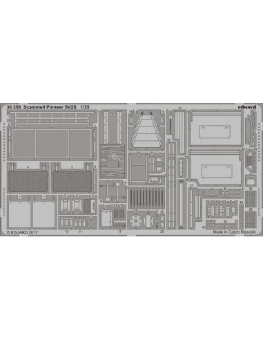 Scammell Pioneer SV2S for IBG, 1/35 - Eduard Accessories 36358