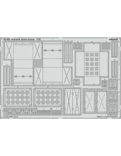 Hummel ammo boxes for Tamiya, 1/35 - Eduard Accessories 36429