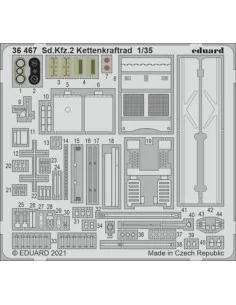 [NO_DESC] Sd.Kfz.2 Kettenkraftrad 1/35 for TAMIYA, 1/35 - Eduard Ac...