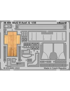 StuG III Ausf. G, 1/35 - Eduard Accessories 36480