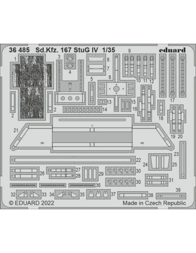 [NO_DESC] Sd.Kfz. 167 StuG IV, 1/35 - Eduard Accessories 36485