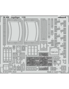 Jagdtiger, 1/35 - Eduard Accessories 36486