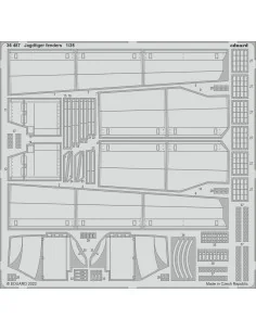 Jagdtiger fenders, 1/35 - Eduard Accessories 36487
