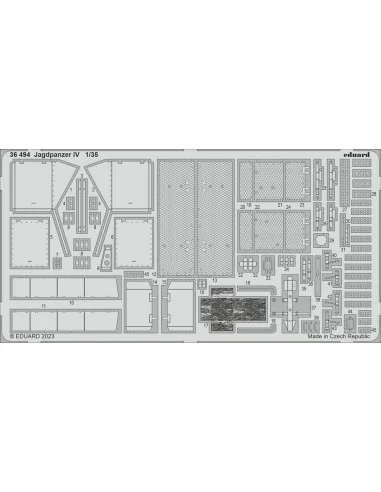 [NO_DESC] Jagdpanzer IV for BORDER MODEL, 1/35 - Eduard Accessories...