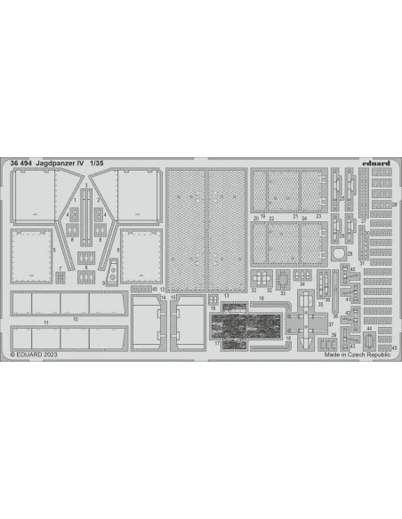 [NO_DESC] Jagdpanzer IV for BORDER MODEL, 1/35 - Eduard Accessories...