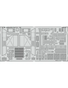 Jagdpanther Ausf. G1 1/35 for ACADEMY, 1/35 - Eduard Accessories 36496