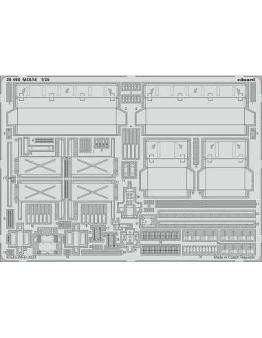 M48A5 1/35 TAKOM, 1/35 - Eduard Accessories 36498