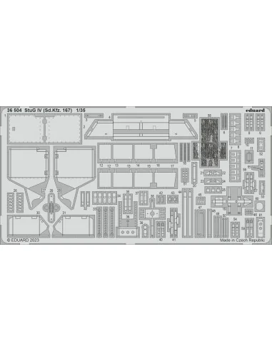 StuG IV (Sd.Kfz. 167) 1/35ZVEZDA, 1/35 - Eduard Accessories 36504