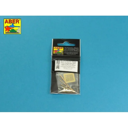 Set of 2 barrels for Russian 14, 5 mm machine guns KPVT used on ZPU...