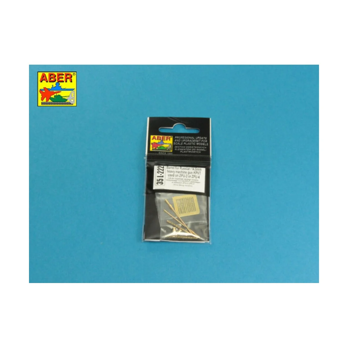 Set of 2 barrels for Russian 14, 5 mm machine guns KPVT used on ZPU...