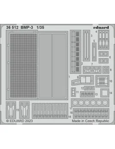 BMP-3, 1/35 - Eduard Accessories 36512