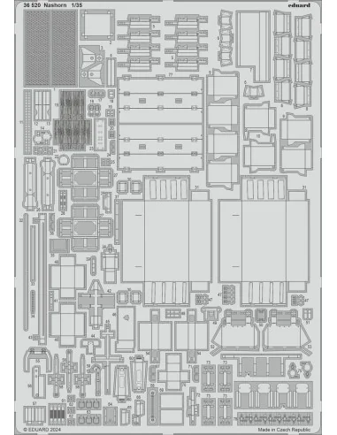 Nashorn, 1/35 - Eduard Accessories 36520