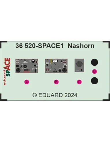 Nashorn, 1/35 - Eduard Accessories 36520