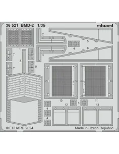 BMD-2, 1/35 - Eduard Accessories 36521