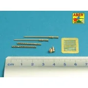 Set of 2 barrels for Russian 14, 5 mm machine guns KPVT used on ZPU...