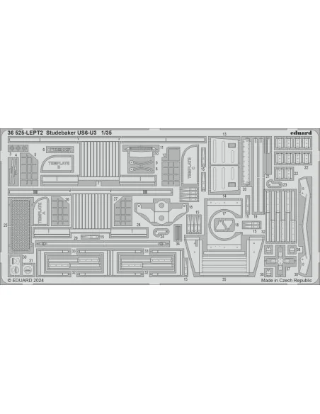 Studebaker US6-U3, 1/35 - Eduard Accessories 36525