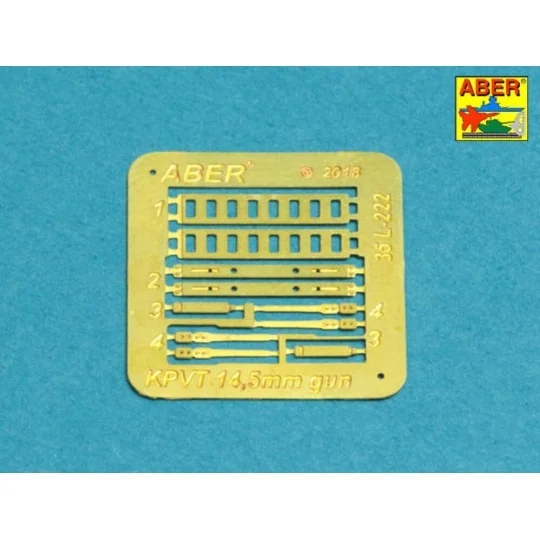 Set of 2 barrels for Russian 14,5 mm machine guns KPVT used on ZPU-...