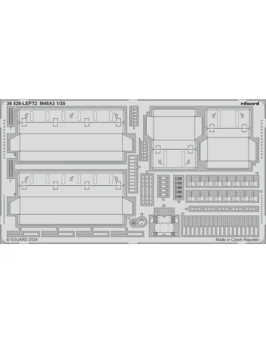 M48A3 I LOVE KIT, 1/35 - Eduard Accessories 36526