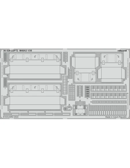 [NO_DESC] M48A3 I LOVE KIT, 1/35 - Eduard Accessories 36526
