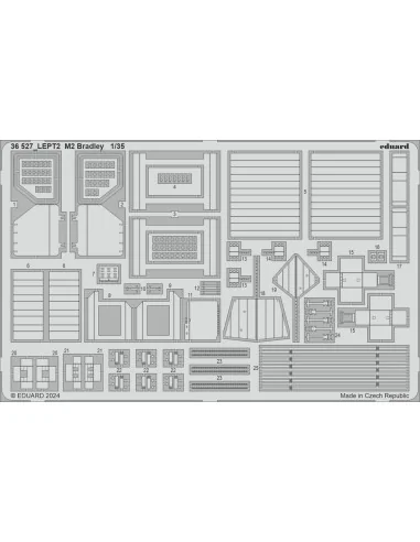 [NO_DESC] M2 Bradley MAGIC FACTORY, 1/35 - Eduard Accessories 36527