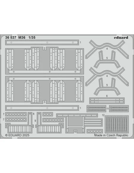 M 36 for Tamiya, 1/35 - Eduard Accessories 36537