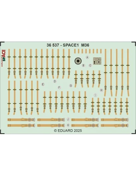 M 36 for Tamiya, 1/35 - Eduard Accessories 36537