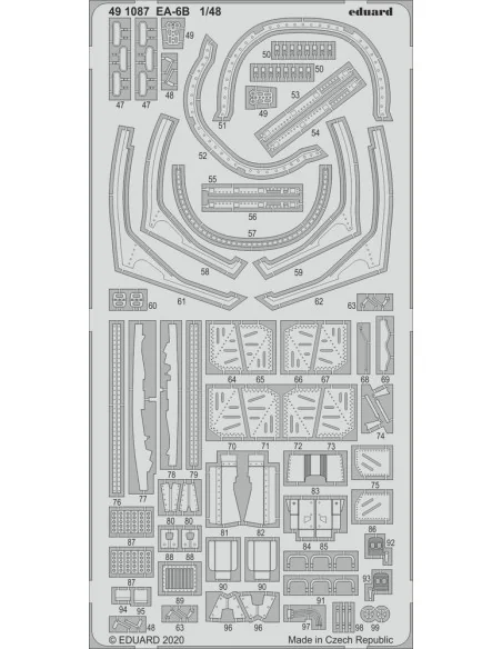 EA-6B for Kinetic, 1/48 - Eduard Accessories 491087