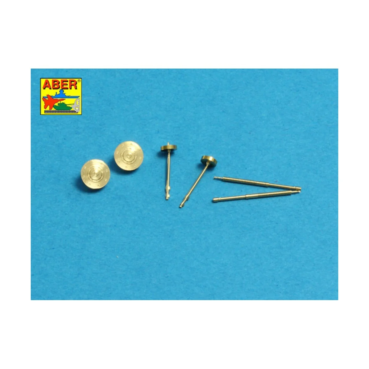 Set of 2 barrels for Soviet 7, 62mm DT, 1/35 - Aber Models 35 L-223