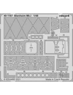 Blenheim Mk.I 1/48 for AIRFIX, 1/48 - Eduard Accessories 491187