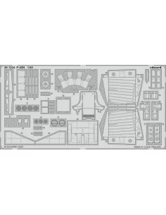 P-40N, for ACADEMY, 1/48 - Eduard Accessories 491234