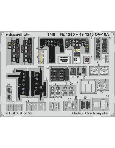 OV-10A for ICM, 1/48 - Eduard Accessories 491240